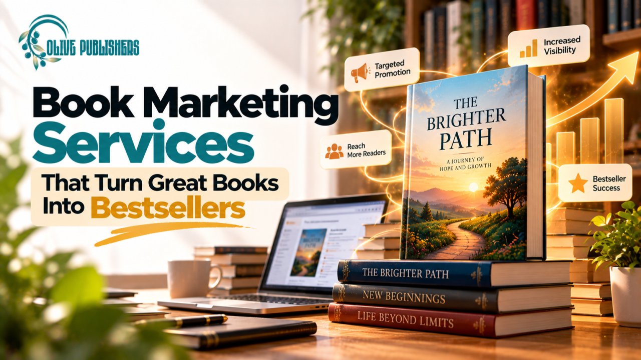 Book Marketing Services That Turn Great Books Into Bestsellers